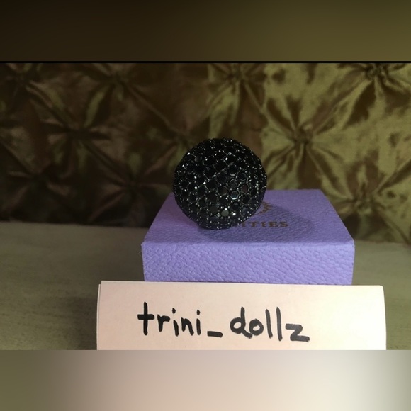 RARITIES Carol Brodie Black Spinel Ring NWT - Picture 10 of 10